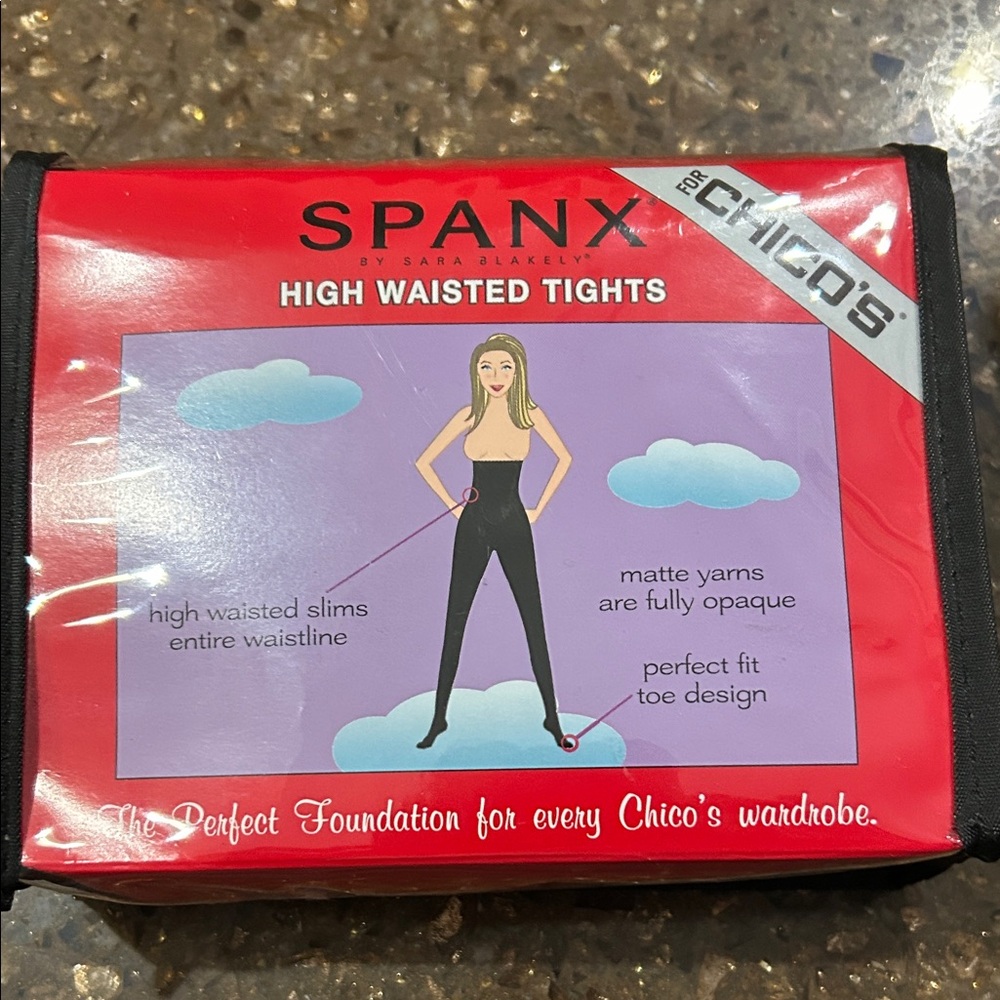 NIB. SPANX High Waisted Tights -  Chocolate Size 0
